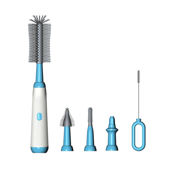 Silicone Cordless Baby Bottle Brush With Extensions