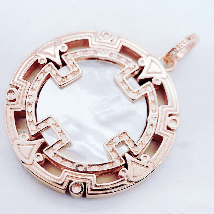 925 Sterling Silver Ethnic Pendant 2022 Spring New Design For Women