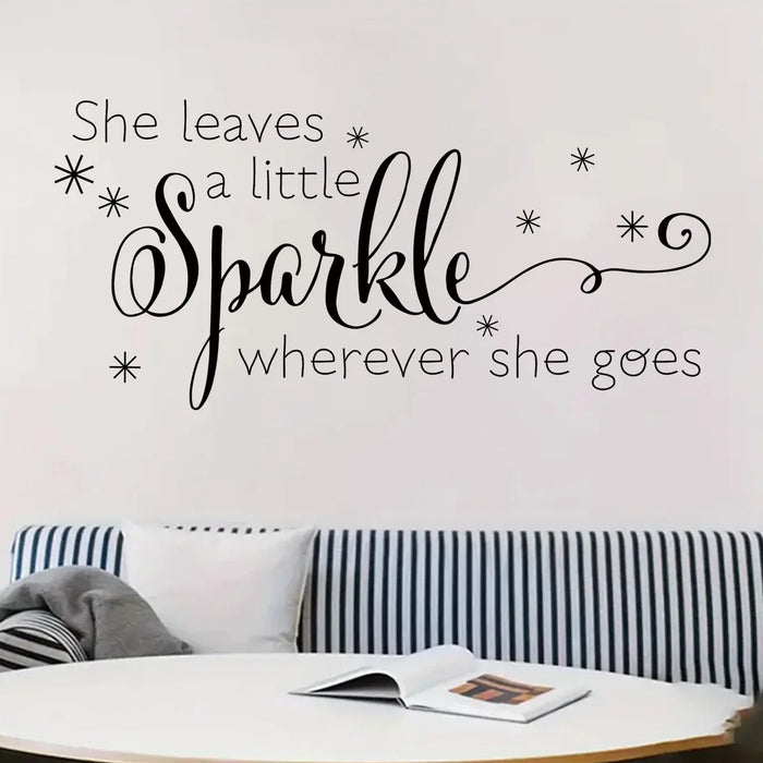 Charming Text Wall Stickers For Bedroom Decor