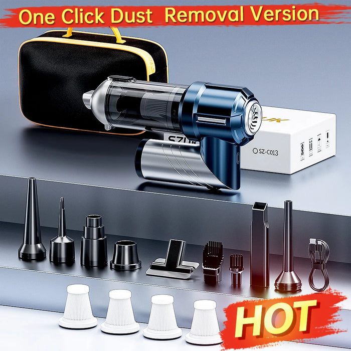 Wireless Handheld Car Vacuum Strong Suction