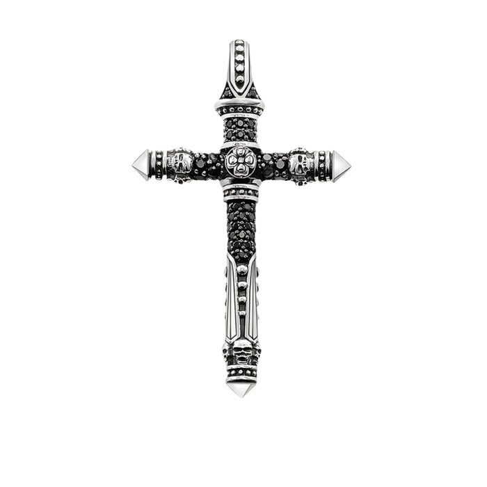 925 Sterling Silver Stylish Cross Pendant Fashion Jewelry For Men & Women