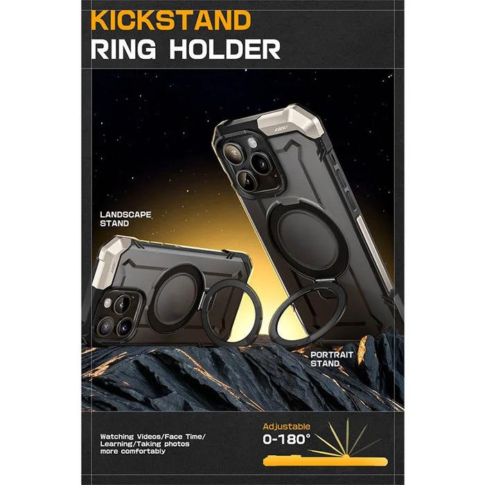 For Iphone 15 Pro Max 6.7 Inch 2023 Ub Grip Anti-Scratch Heavy Duty Rugged Magnetic Phone Case