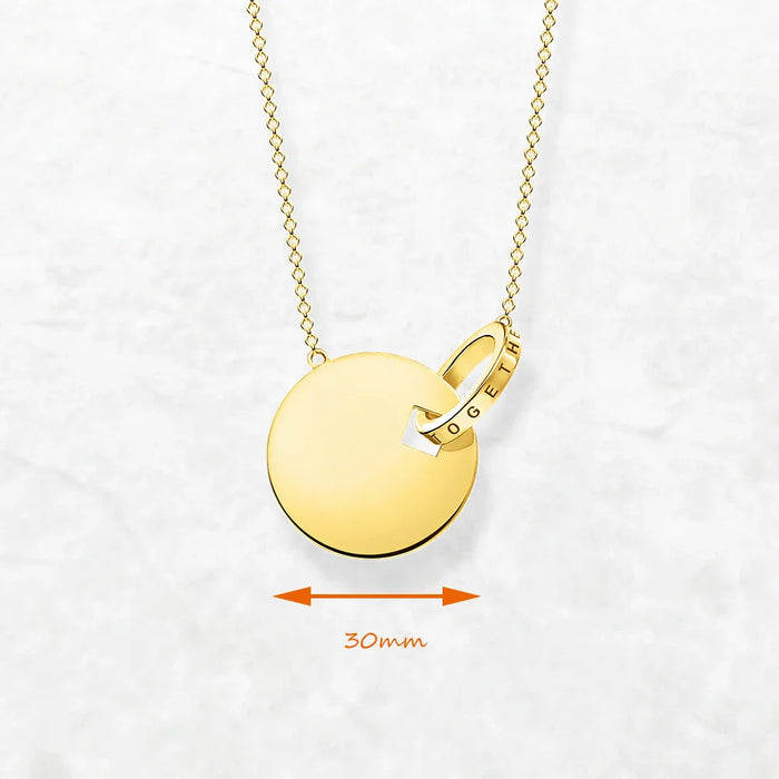 925 Sterling Silver Round Ornament Necklace & Earring Set For Women