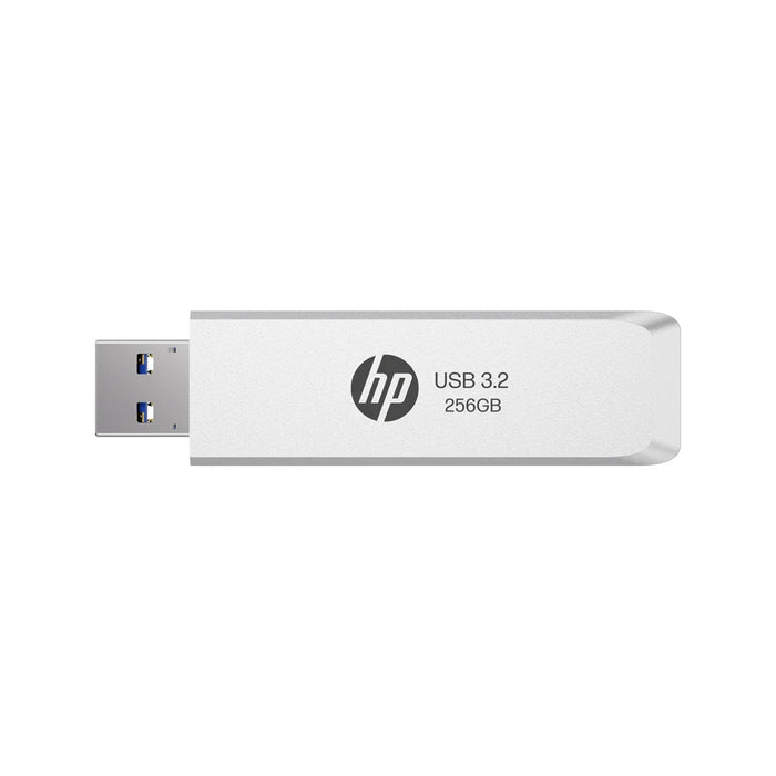 HP 64gb / 128gb / 256gb USB Flash Drive Push / Pull Design Metal Pendrive For Desktops / Laptops / Macbooks