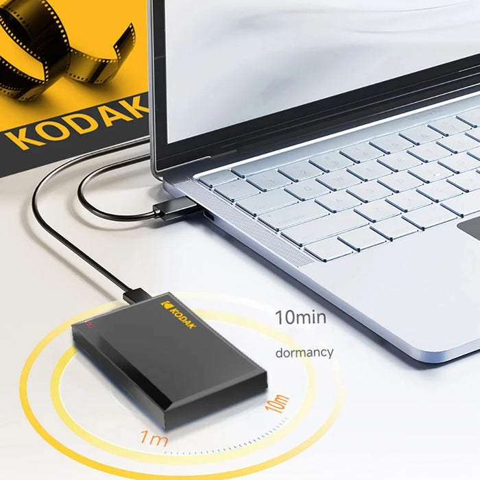 Kodak 2tb Mobile Hdd 5gbps High Speed 5400 Rpm 500gb Portable Gaming Hdd