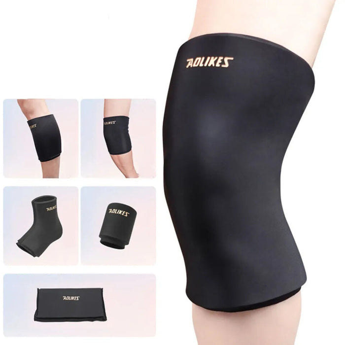 Hot & Cold Gel Knee Sleeve Pain Relief Comfort Fit