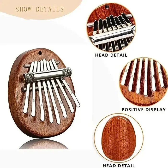 Mini Wood Kalimba High Quality Thumb Piano