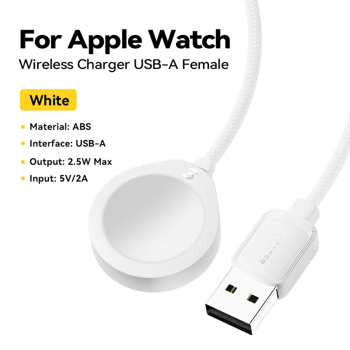 Magnetic Charger For Apple Watch Series 9 8 7 6 5 Ultra 2 Se Fast Charging Cable Accessories For Iwatch 9 8 7 6 5 4 3 2