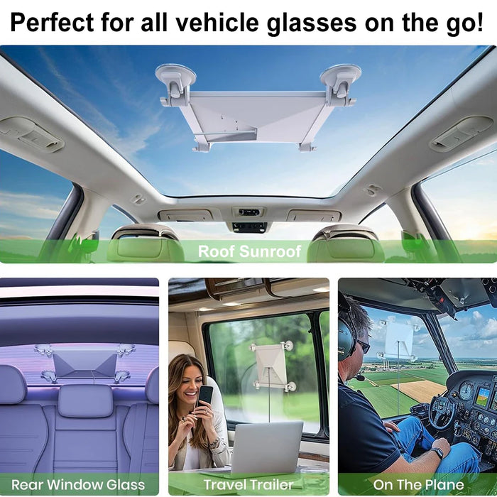 For Starlink Mini Sunroof Suction Cup Car Mount With Four Suction Cup Base Stable Car Suction Cup Bracket For Starlink Mini