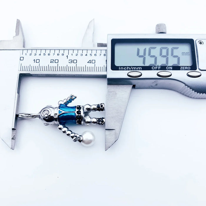 925 Sterling Silver Aquanaut Diver Pendant Fashion Jewelry Gift For Men & Women