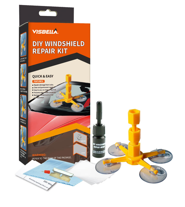 Diy Car Windshield Repair Kit Fix Cracks Scratches