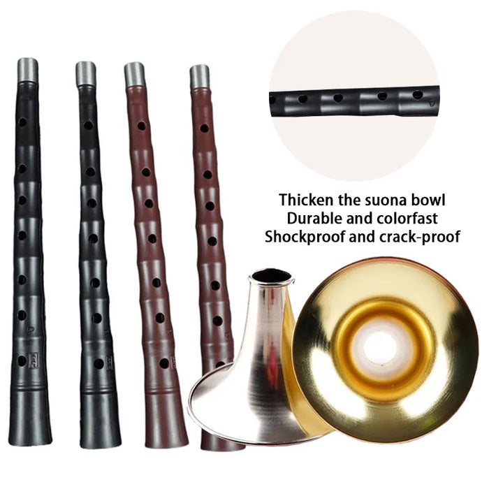 Traditional Abs Resin Suona For Chinese Folk Music Adult Beginners