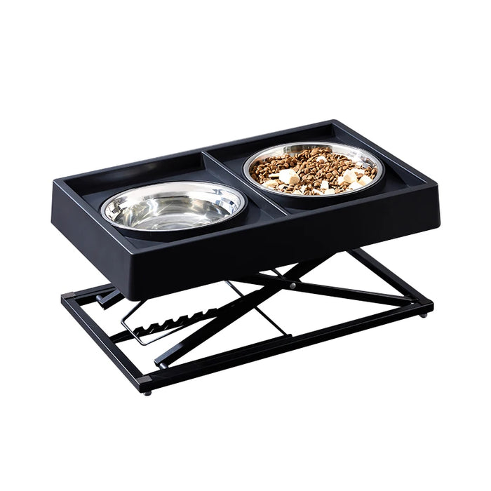 Adjustable Elevated Dog Bowls For Medium / Large Dogs