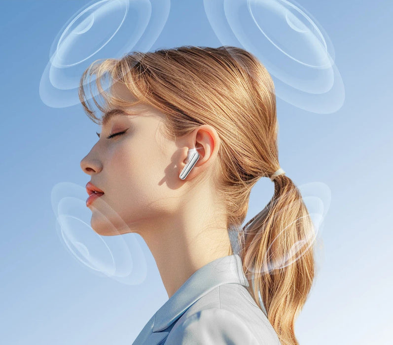 Wireless Bluetooth5.3 Headset Dual Noise Cancellation Touch Control Earbuds With Microphone Hifi Stereo Sound Headphones