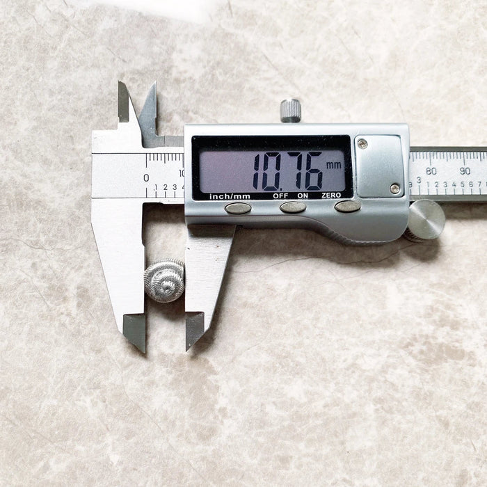 925 Sterling Silver Seashell Beads Diy Charm Jewelry Accessory For Women