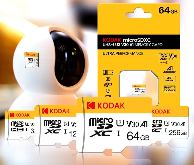 Kodak High Speed 64gb Micro Sd Card Class 10 Memory For Smartphone Tablet Camera