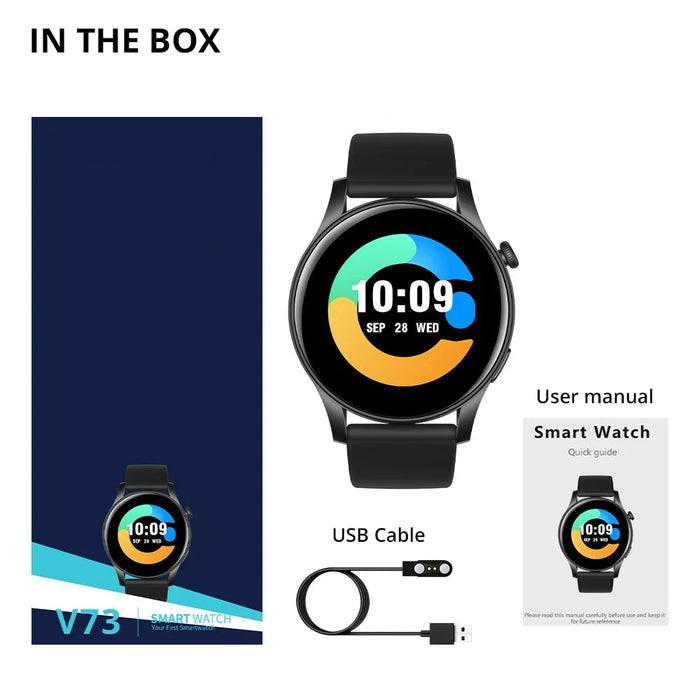 Unisex Amoled Smartwatch For Health & Fitness Tracking