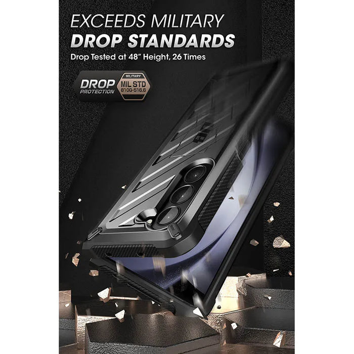 For Samsung Galaxy Z Fold 5 2023 Ub Rugged Belt Clip Shockproof Protective Case With Built-In Screen Protector