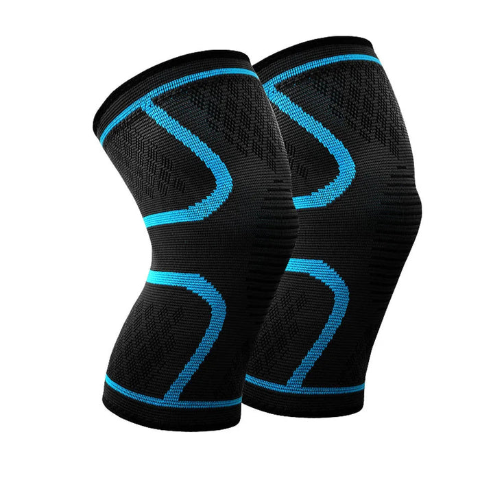 Pair of Knee Braces For Pain Relief Compression Sleeve For Men & Women Meniscus Tear Support Running