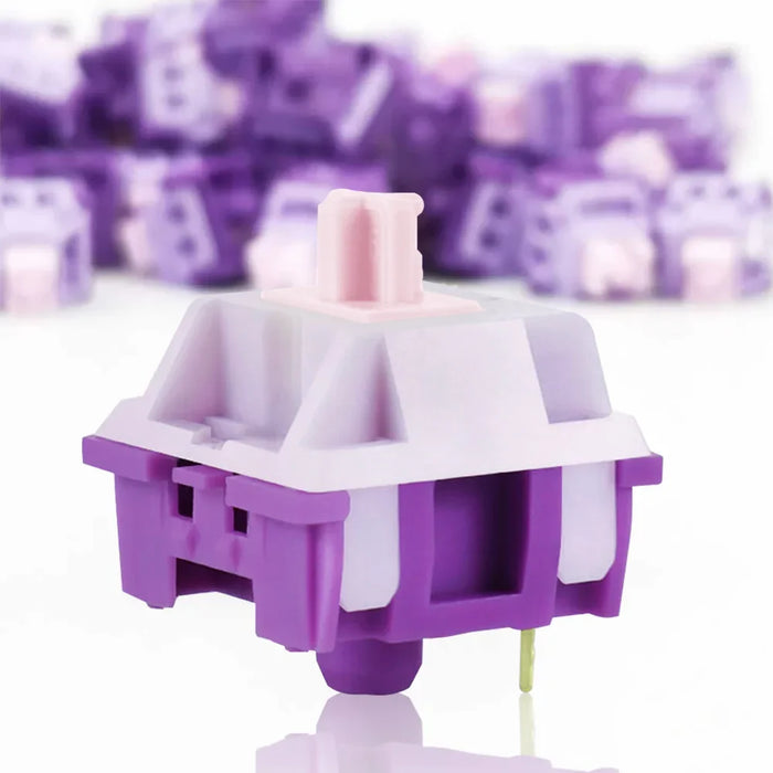 50Gf Tactile Switch For Mx Mechanical Keyboards Star Chen Flower Purple