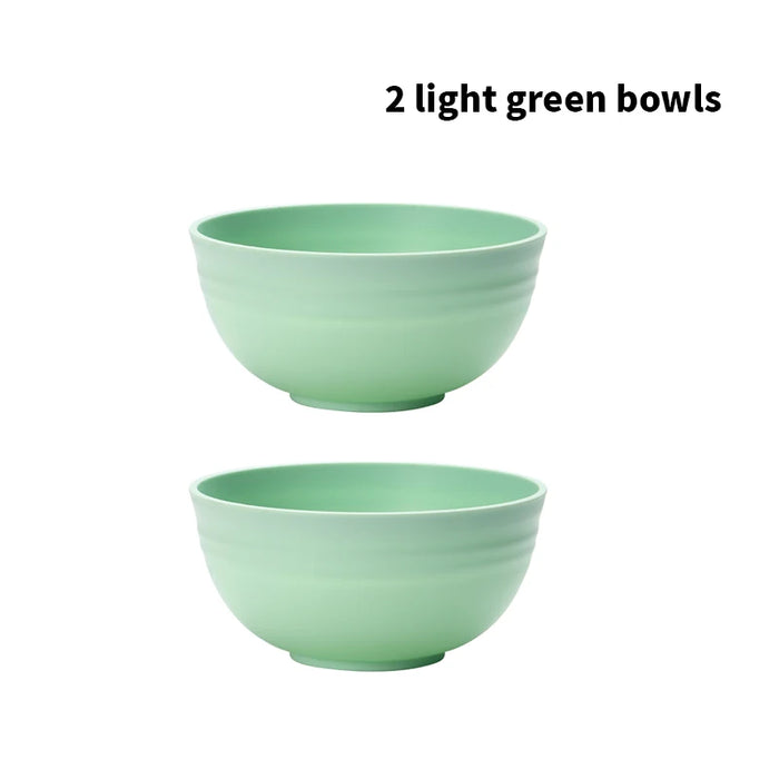 2 / 4 / 8 Piece Reusable Bowl For Home Dorm Camping Rv Hotel