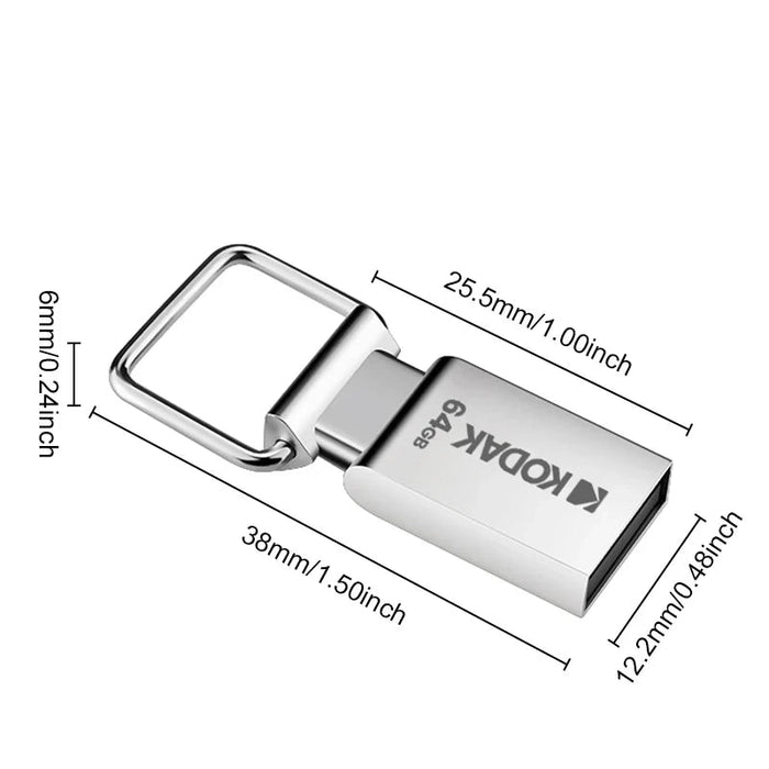 Kodak Super Mini USB Flash Drive 32gb 64gb 128gb Metal Design