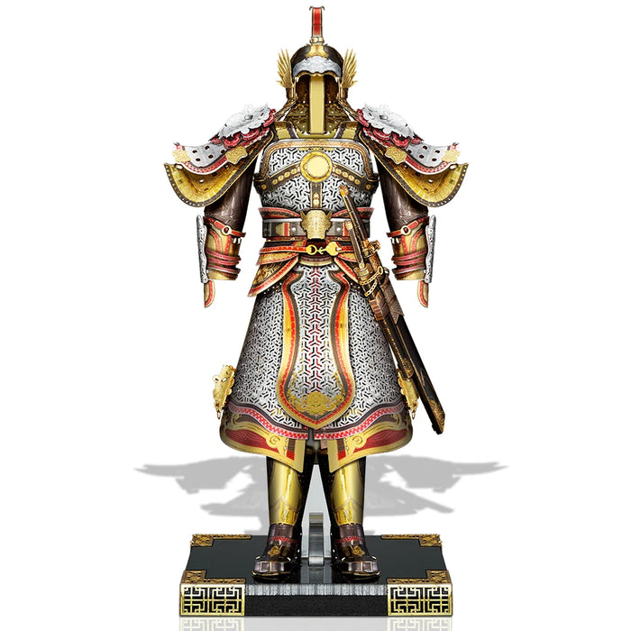 Chinese Ancient Armor Puzzle 3D Diy Set For Adults Brain Teaser Gift