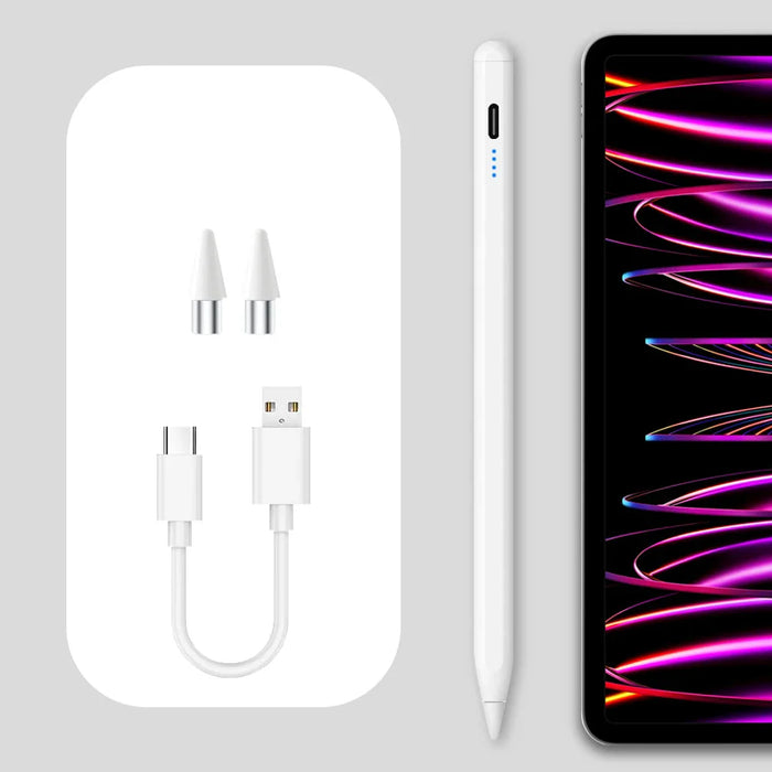 Universal Tablet Stylus With Magnetic Attachment & Pencil Accessory