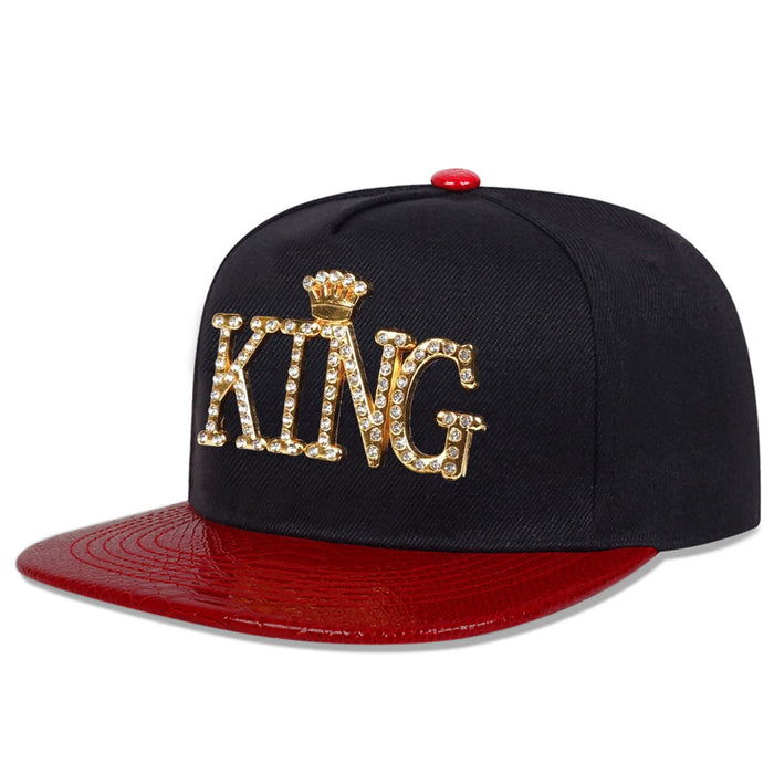 Adjustable King Drill Hip Hop Hat For Outdoor Activities