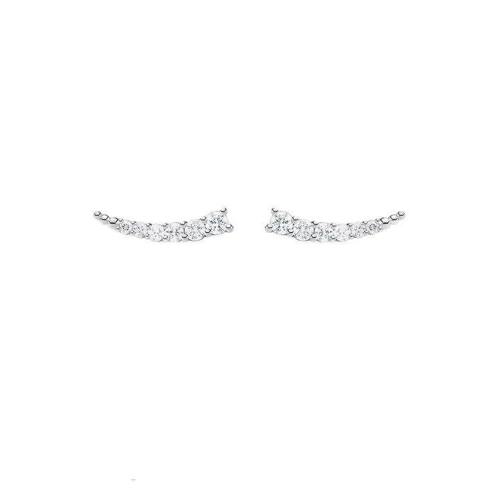 925 Sterling Silver Stylish Tear Drop Ear Climber