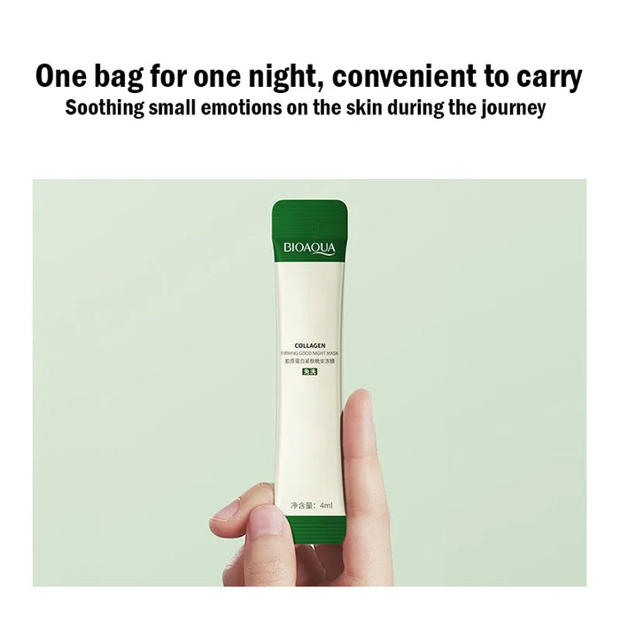 30 Piece Collagen Sleeping Facial Masks Moisturizing Anti Wrinkle Nourishing No Wash Face Mask