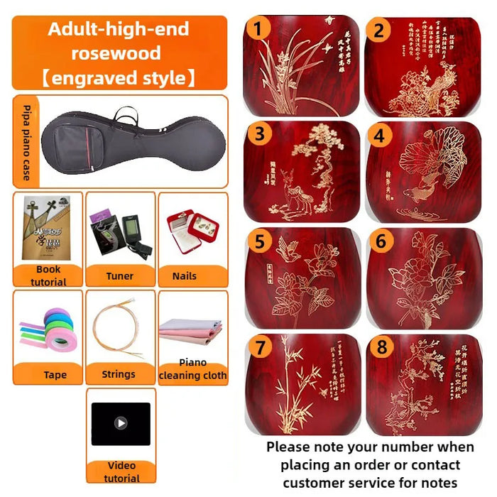 Traditional Chinese Pipa For Beginners And Professionals