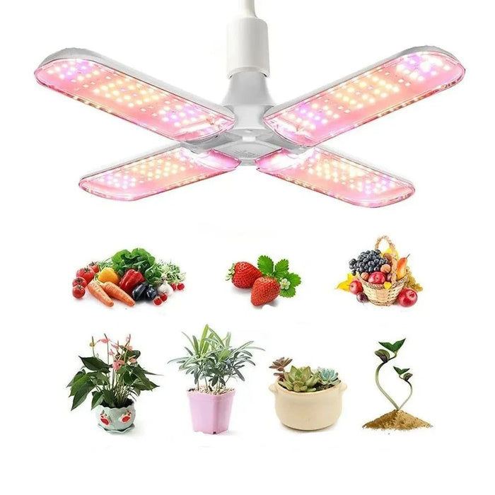 Foldable LED Grow Light for Indoor Plants Full Spectrum 24w/36w/48w