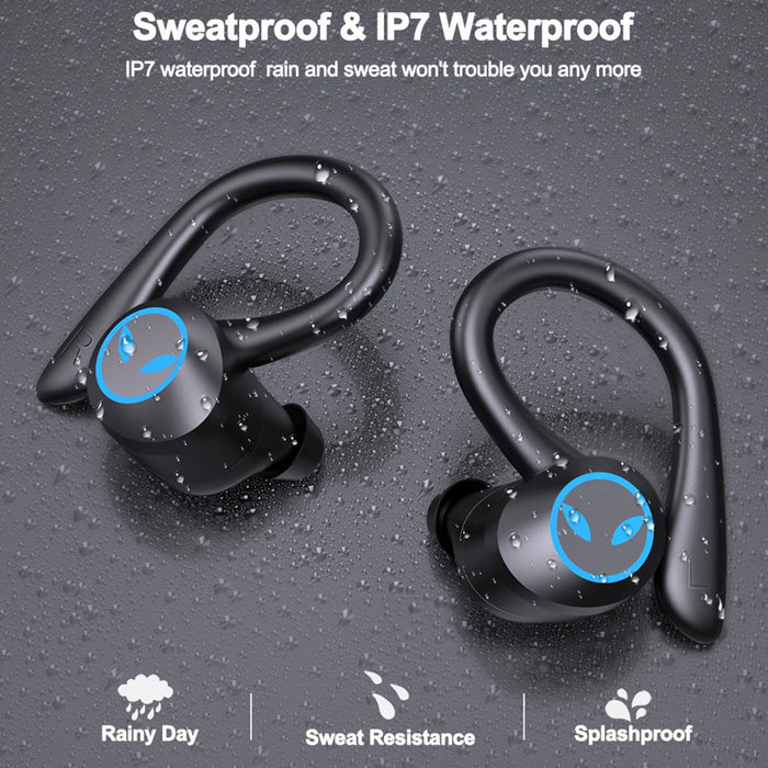 Q25 Wireless Earbuds Bluetooth 5.1 Headphones Noise Cancelling Hifi 9D Stereo Bass Earphone Headset With Microphone For Iphone