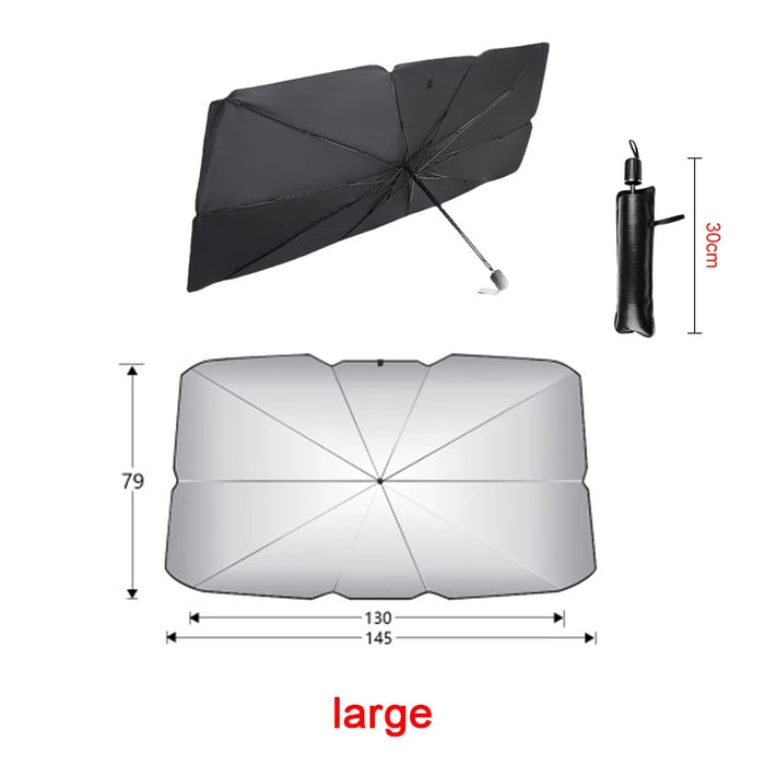Foldable Car Sunshade For Uv Protection
