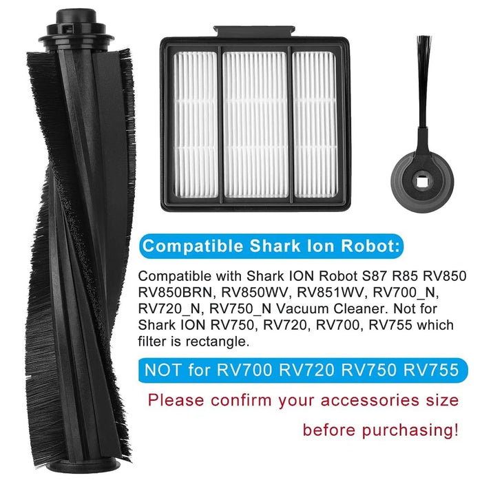 Replacement Parts Kit For Shark Ion S87 R85 Rv850 Rv850Brn Rv850Wv Rv851Wv Rv700_N Rv720_N Rv750_N Vacuum Cleaner