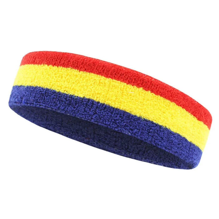 Moisture Wicking Sports Headband Ideal For Tennis Basketball Running Gym