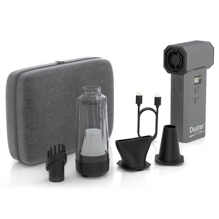 200W Mini Turbo Jet Electric Air Duster 100 Gears Dust Cleaner Gun Cleaning Blower Tool