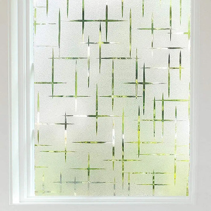 Frost Window Film - Non-Adhesive Privacy & Decorative Cling For Glass Windows
