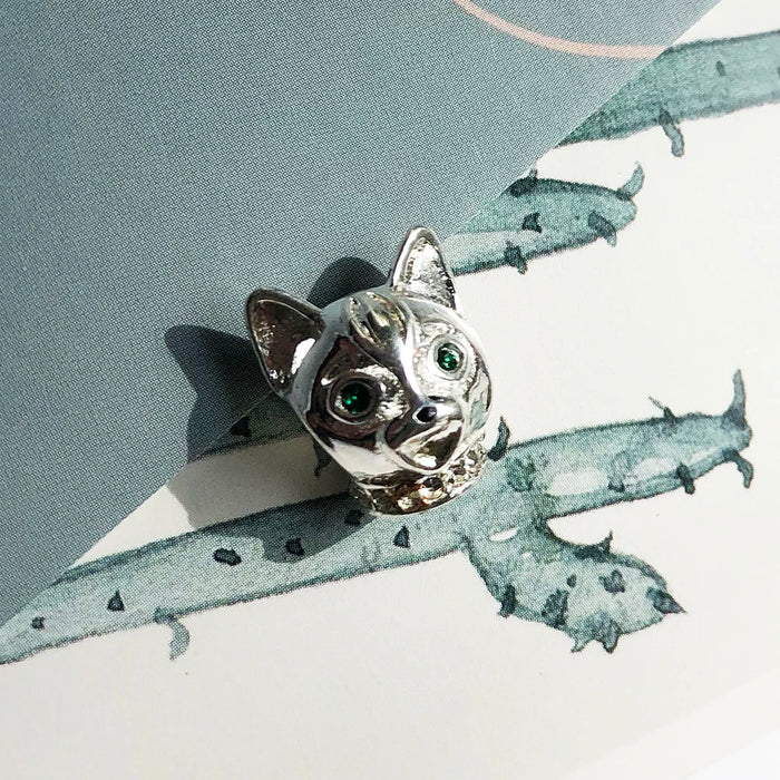 925 Sterling Silver Summer Cat Beads Jewelry For Women & Men