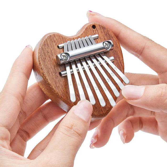 8 Key Mini Kalimba Thumb Piano Cute Gift Set For Kids
