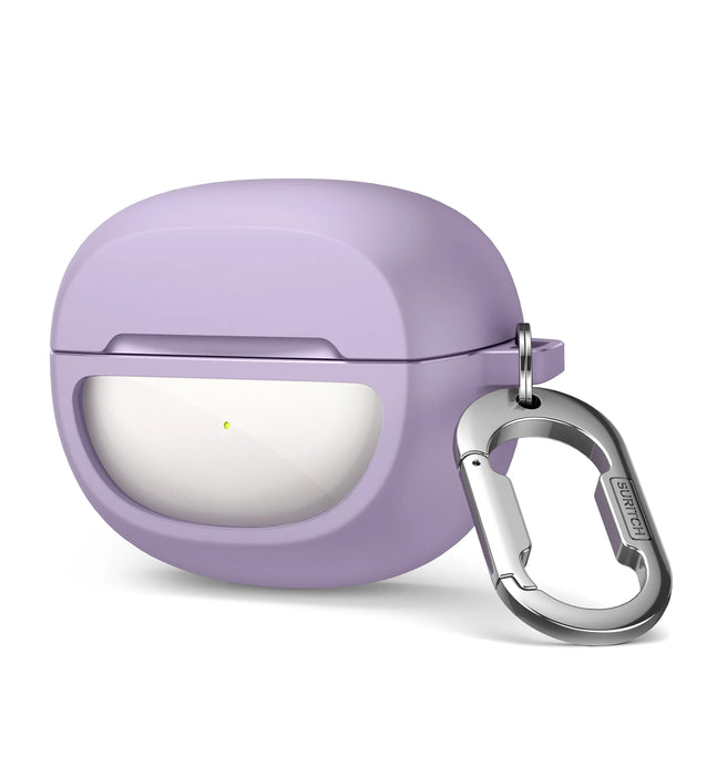 For Bose Ultra Open Slim Stylish Transparent Hard Pc Shock-Absorbing Protective Tpu Shockproof Case With Anti-Lost Keychain