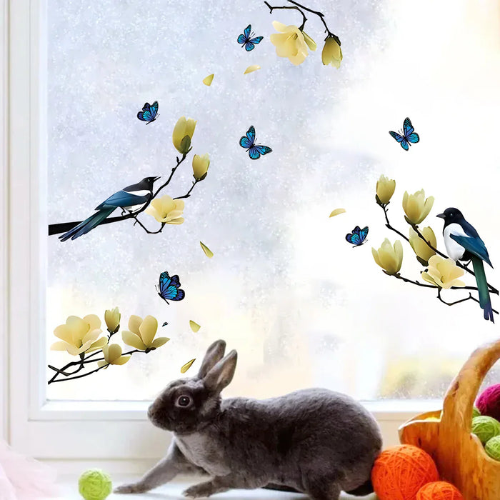 Decorative Bird Wall Stickers For Bedroom Or Living Room