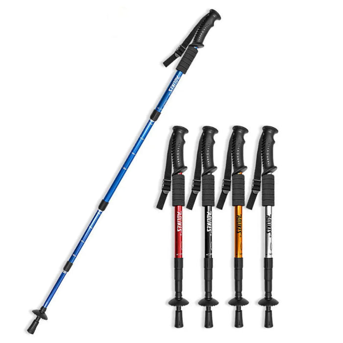 Ultralight Telescopic Hiking Poles Shock Absorbing Walking Cane