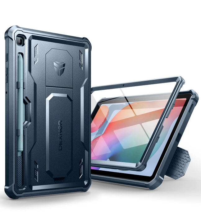 For Samsung Galaxy Tab S6 Lite 10.4 Inch Full Body Heavy Shockproof Protective Case With Pen Holder Built In Screen Protector