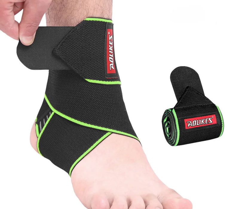 Adjustable Ankle Brace Breathable Nylon Material Super Elastic & Comfortable Ideal For Sports