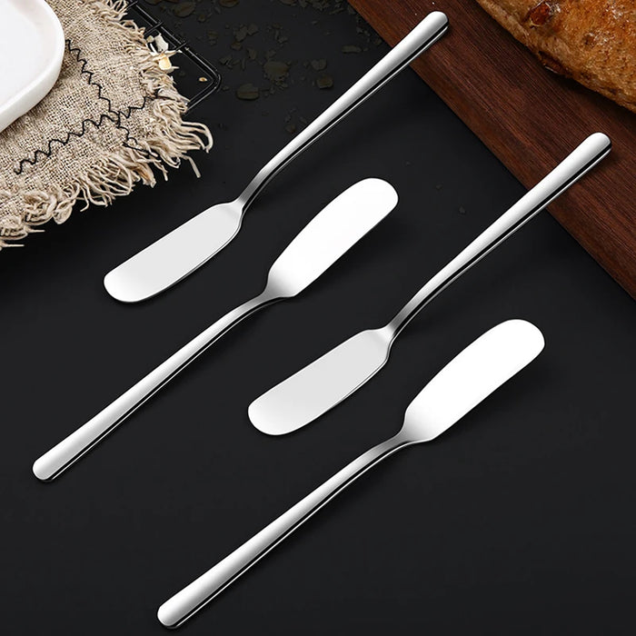 2 / 4 / 6 Piece Stainless Steel Butter Knives For Cheese Chocolate And Jam
