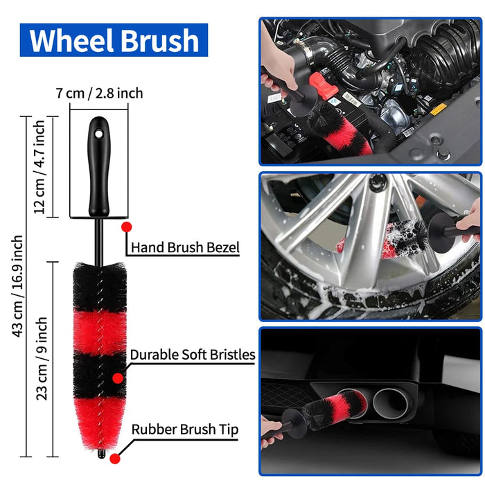 Car Wheel Cleaning Brush