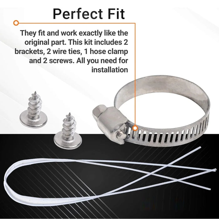 5001Dd4001A Dishwasher Mounting Brackets Kit For Lg Dishwashers Ps3525525 Ah3525525 Ap4438292 1266844