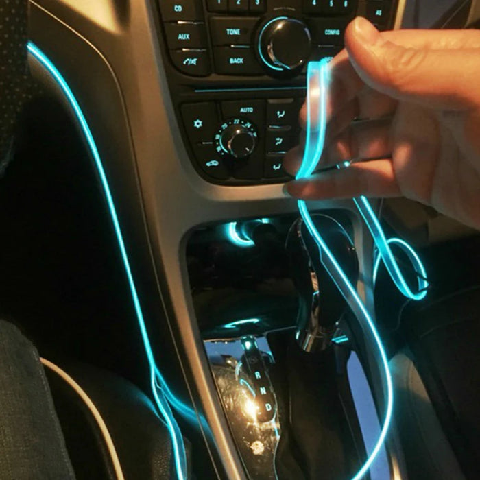 5M Usb Car Interior Led Strip Diy Ambient Light